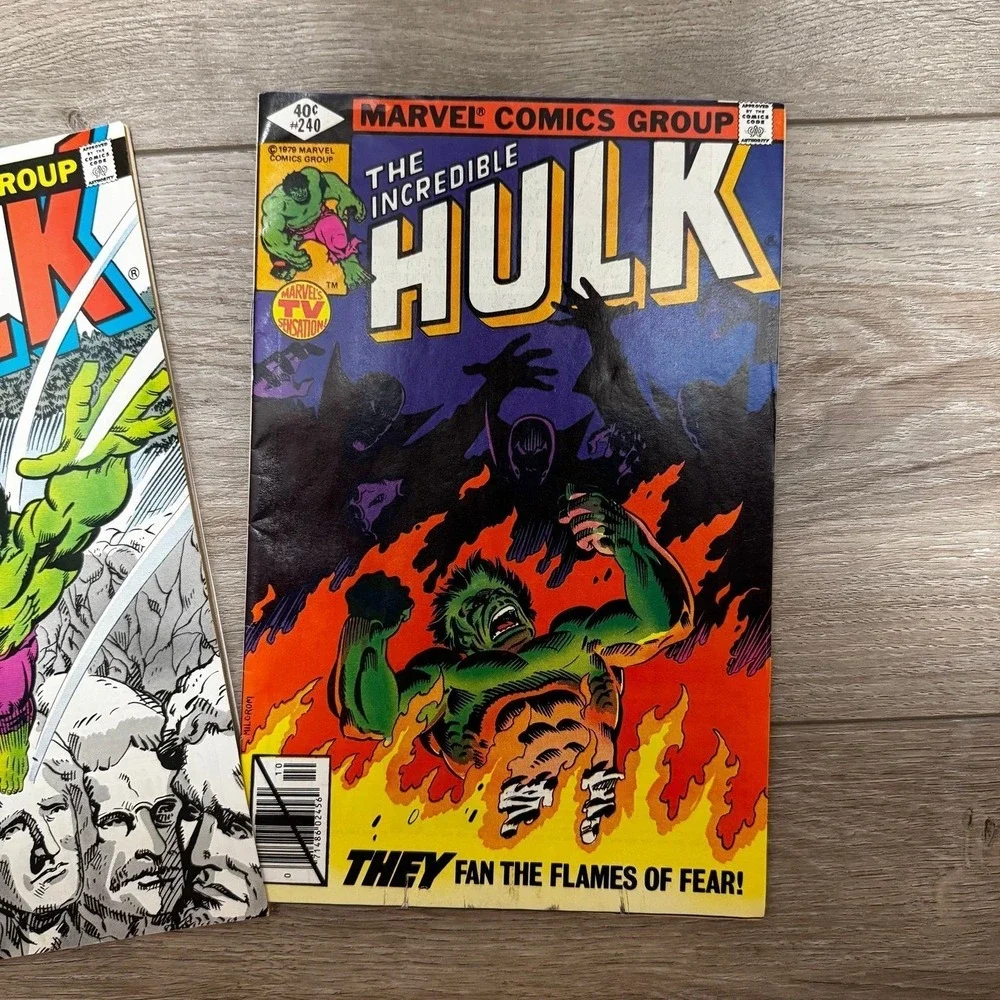vintage 1979 lot of 2 hulk comics - Picture 3 of 6